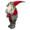 18" Standing Santa Christmas Figure Carrying Presents & Sled